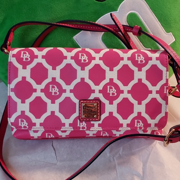 Dooney & Bourke Handbags - Dooney & Bourke Sanibel Crossbody in fuchsia